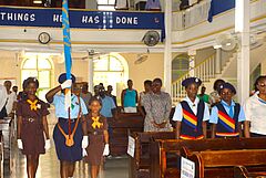 NL_2024-12_Barbados__Calvary_Moravian_Church__Pfadfinder-Gottesdienst
