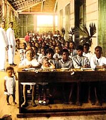 Missiosnschule in Surinam